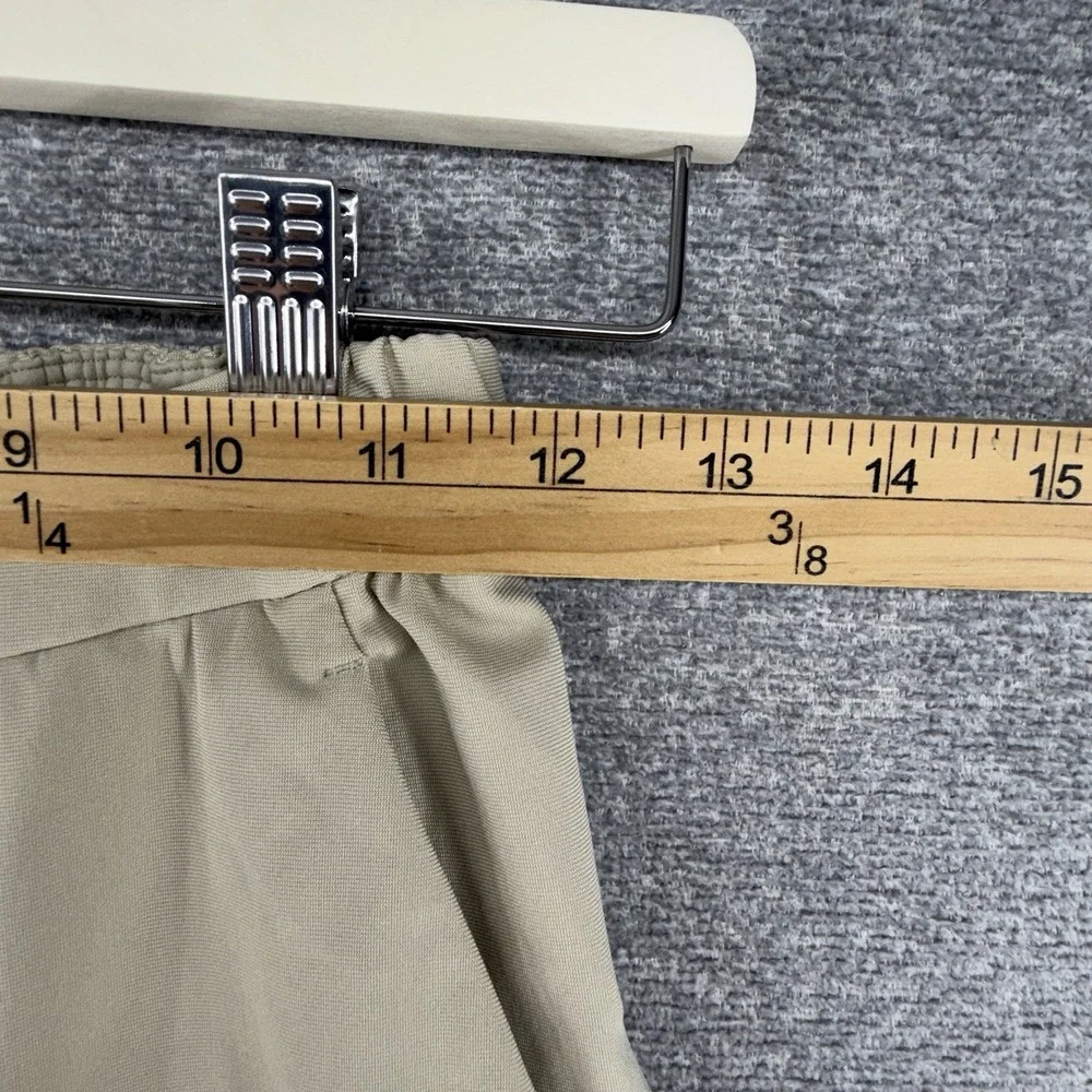 Lululemon Your True Trousers 7/8 Pants Women Size 2 Beige Pull On Casual